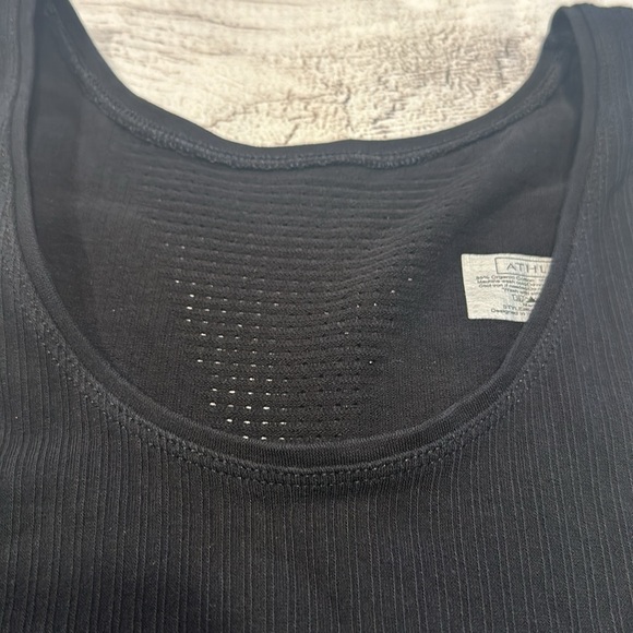Women’s Athleta black ribbed tank size S - Picture 4 of 9